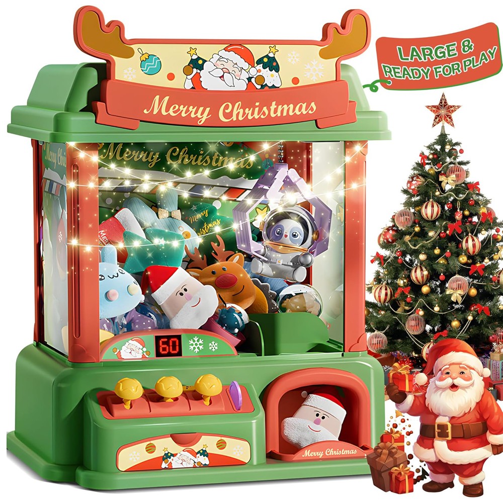 Arcade Vending Machines - Christmas Claw Machine For Kids Mini