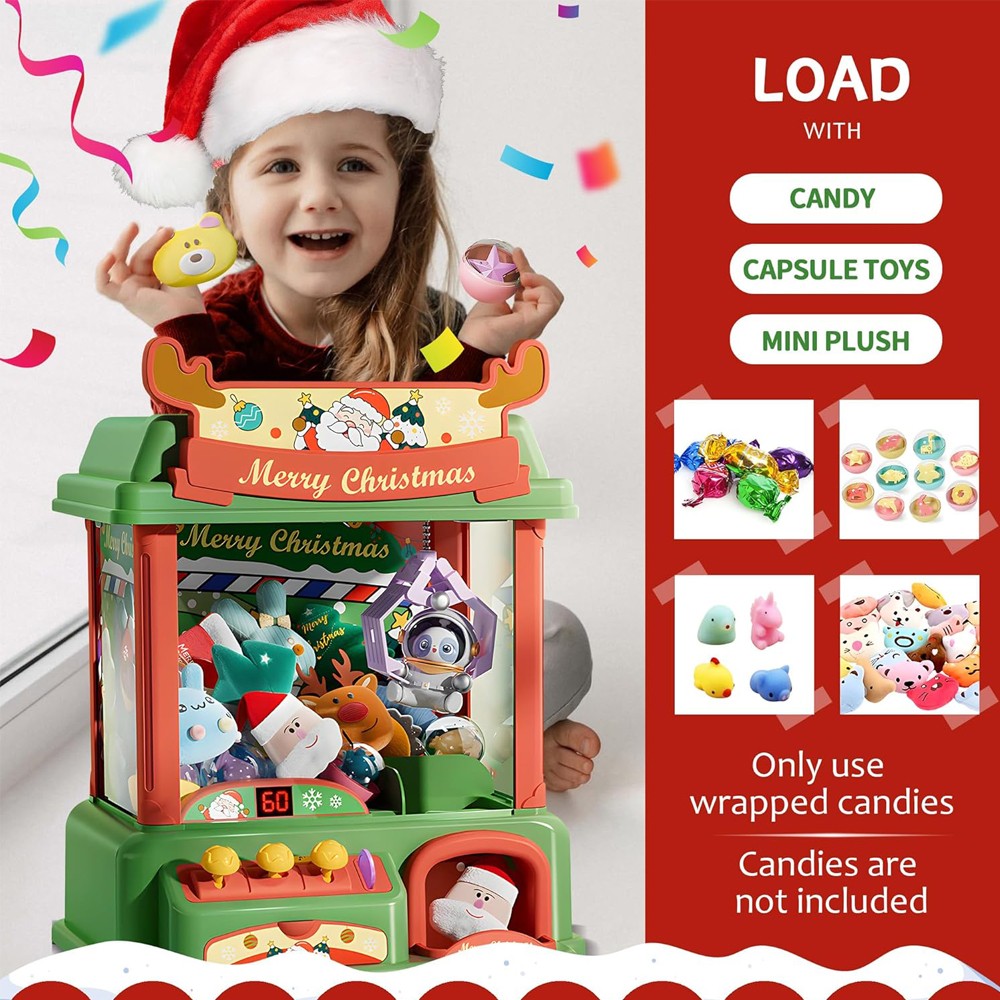 Christmas Claw Machine For Kid - Arcade Vending Machines recension och pris