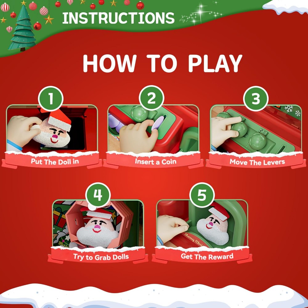 Christmas Claw Machine For Kid - Arcade Vending Machines recension och pris