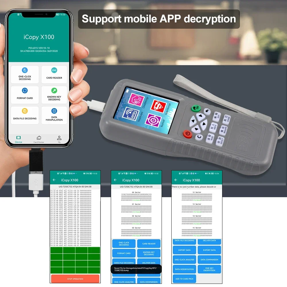 WiFi RFID Copier Duplicator NF - Nfc Card Reader Vending recension och pris