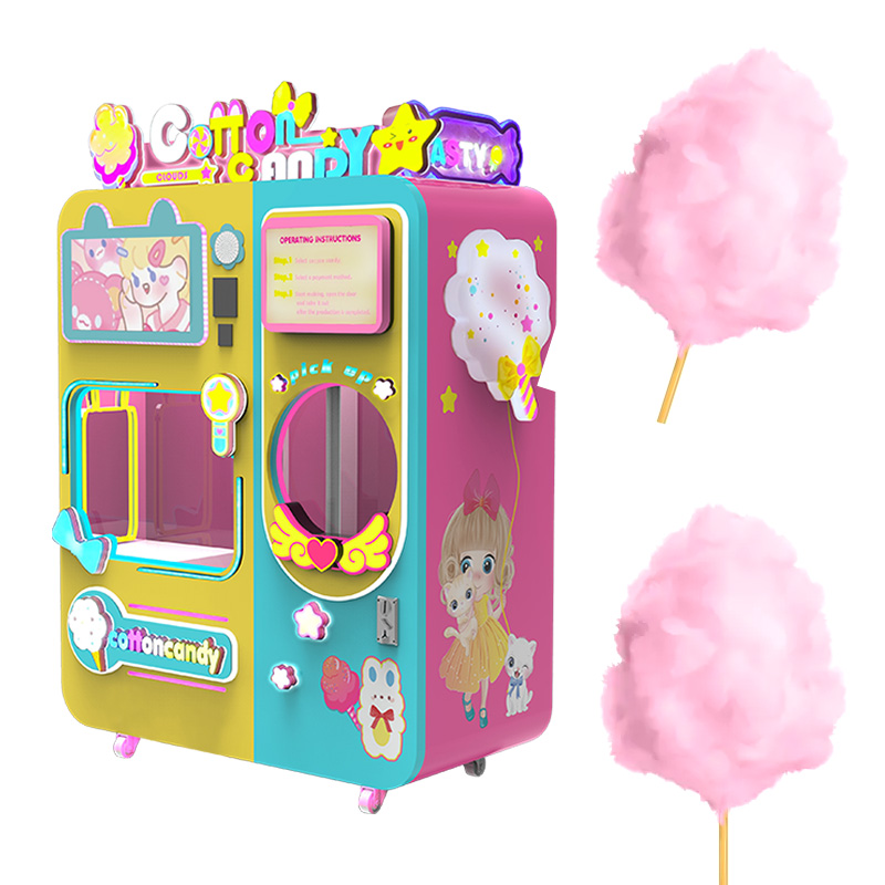 Customized Automatic Cotton Ca - Candy Vending Machine recension och pris