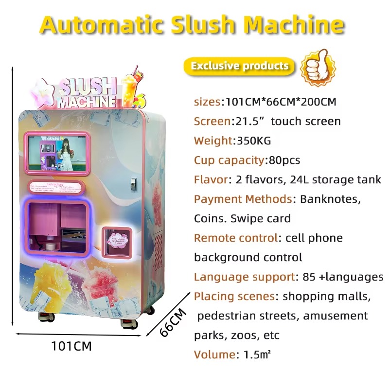 Adjustable Slushie Vending Mac - Slushie Machine Vending recension och pris