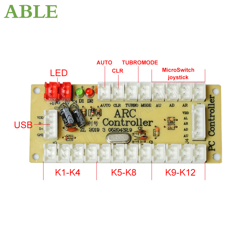 Arcade 2 Player Zero Delay Kit - Arcade Game Cabinet recension och pris