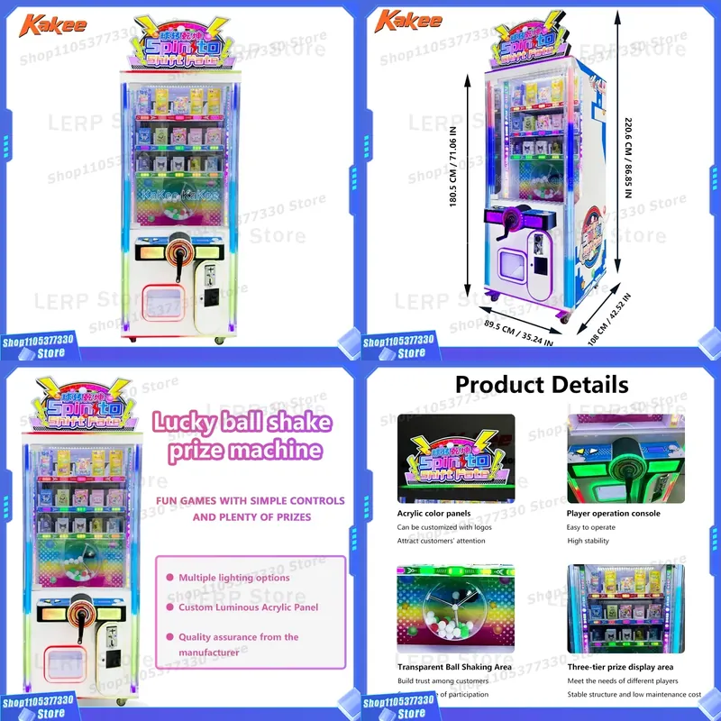 Commercial Slot Game Machine E - Arcade Style Vending Machine recension och pris