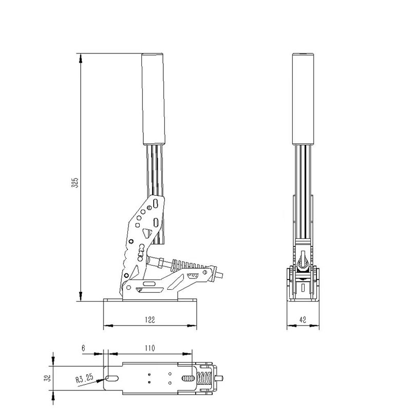 Pc Usb Linear Handbrake For Th - Arcade Button Pcb recension och pris