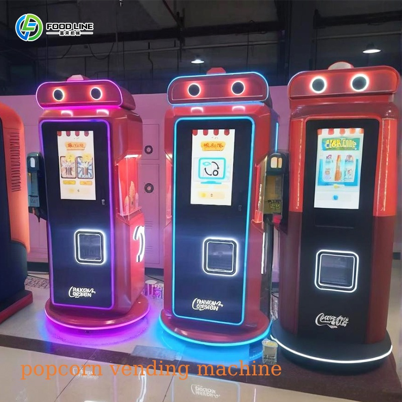 Custom Fully Automatic Popular - Popcorn Vending Machine recension och pris