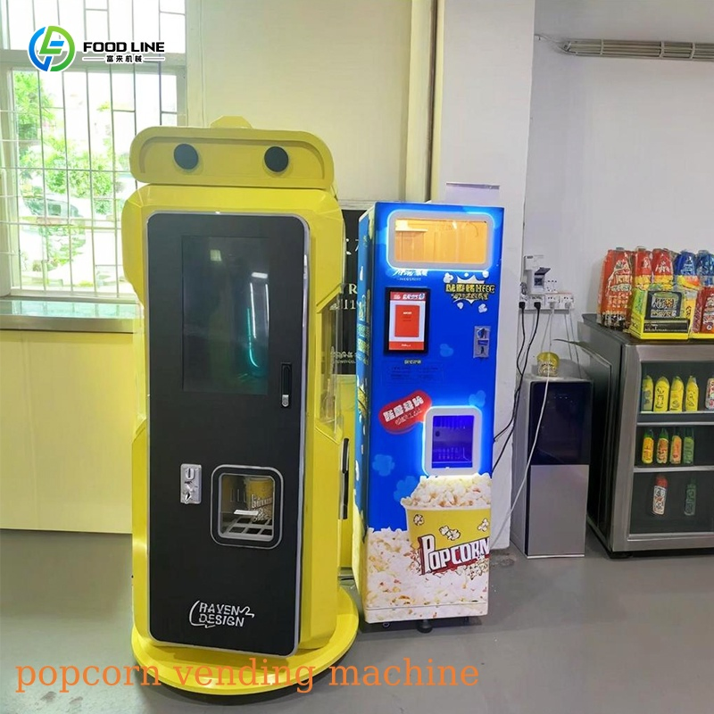 Custom Fully Automatic Popular - Popcorn Vending Machine recension och pris
