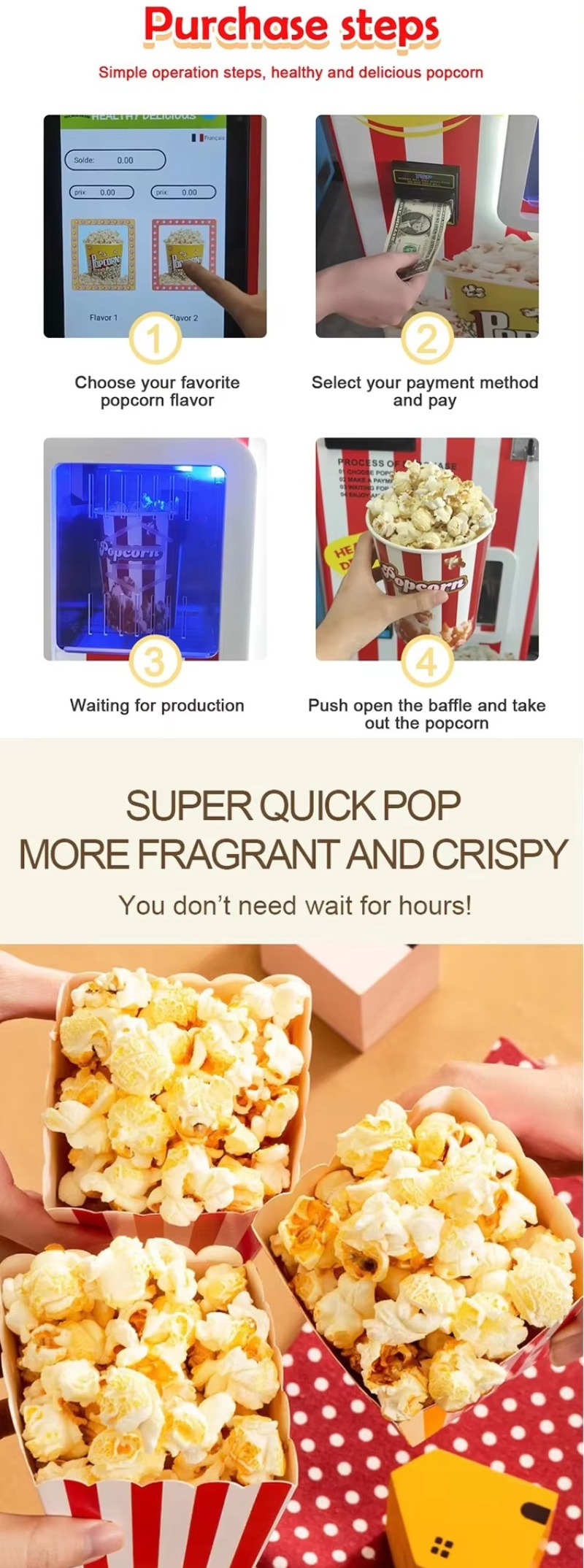 Popcorn Vending Machine Commer - Popcorn Vending Machine recension och pris