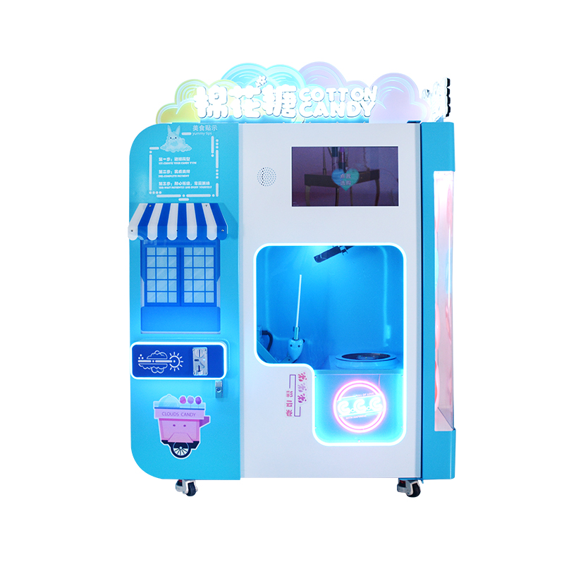 Fully Automated Smart Cotton C - Candy Vending Machine recension och pris