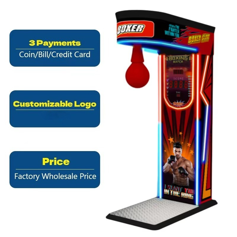 Street Amusement Coin Operated - Boxing Machine Arcade recension och pris