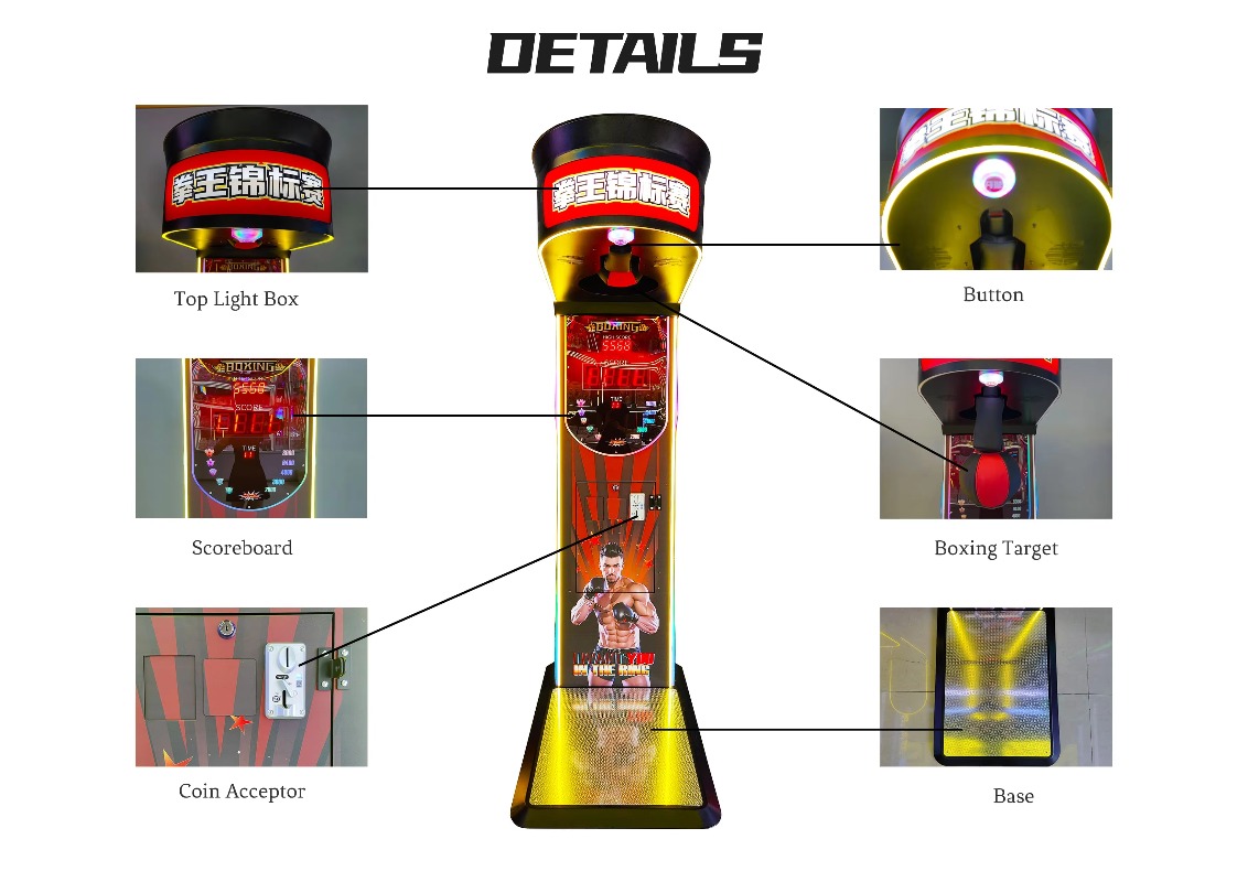 Street Amusement Coin Operated - Boxing Machine Arcade recension och pris