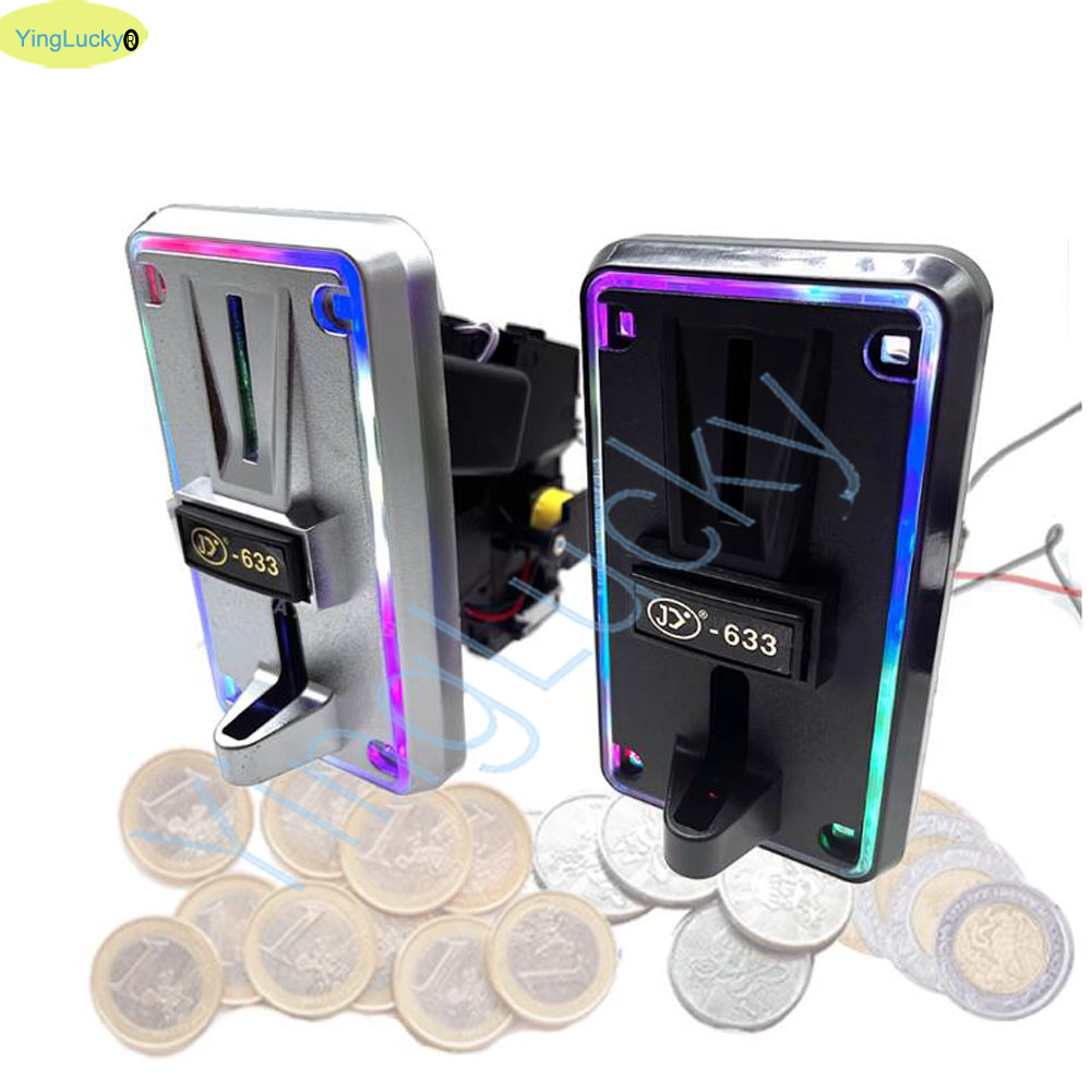Colorful LED Multi Coin Accept - Arcade Vending Machines recension och pris