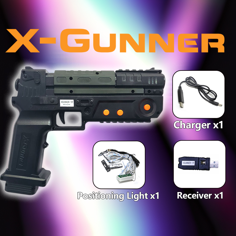 X-GUNNER Wireless Light Gun fo - Gun Shooting Arcade recension och pris