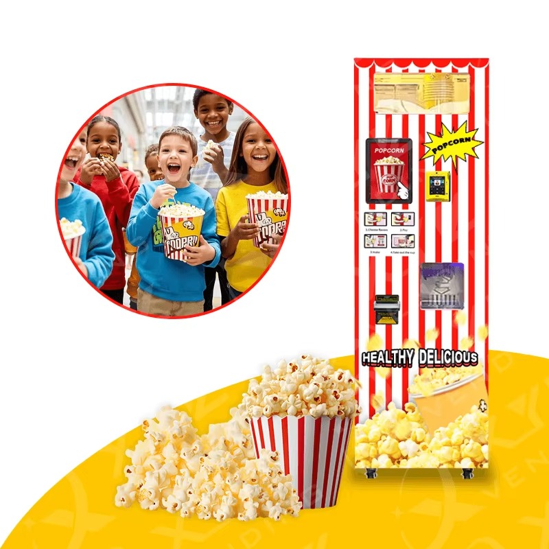 Wholesale Price Automatic Elec - Popcorn Vending Machine recension och pris