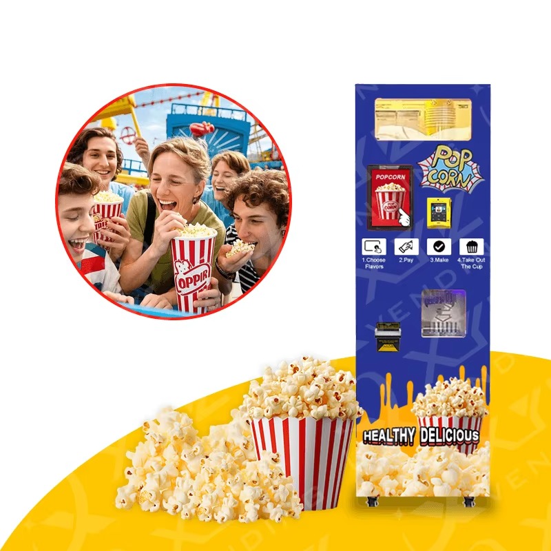 Wholesale Price Automatic Elec - Popcorn Vending Machine recension och pris