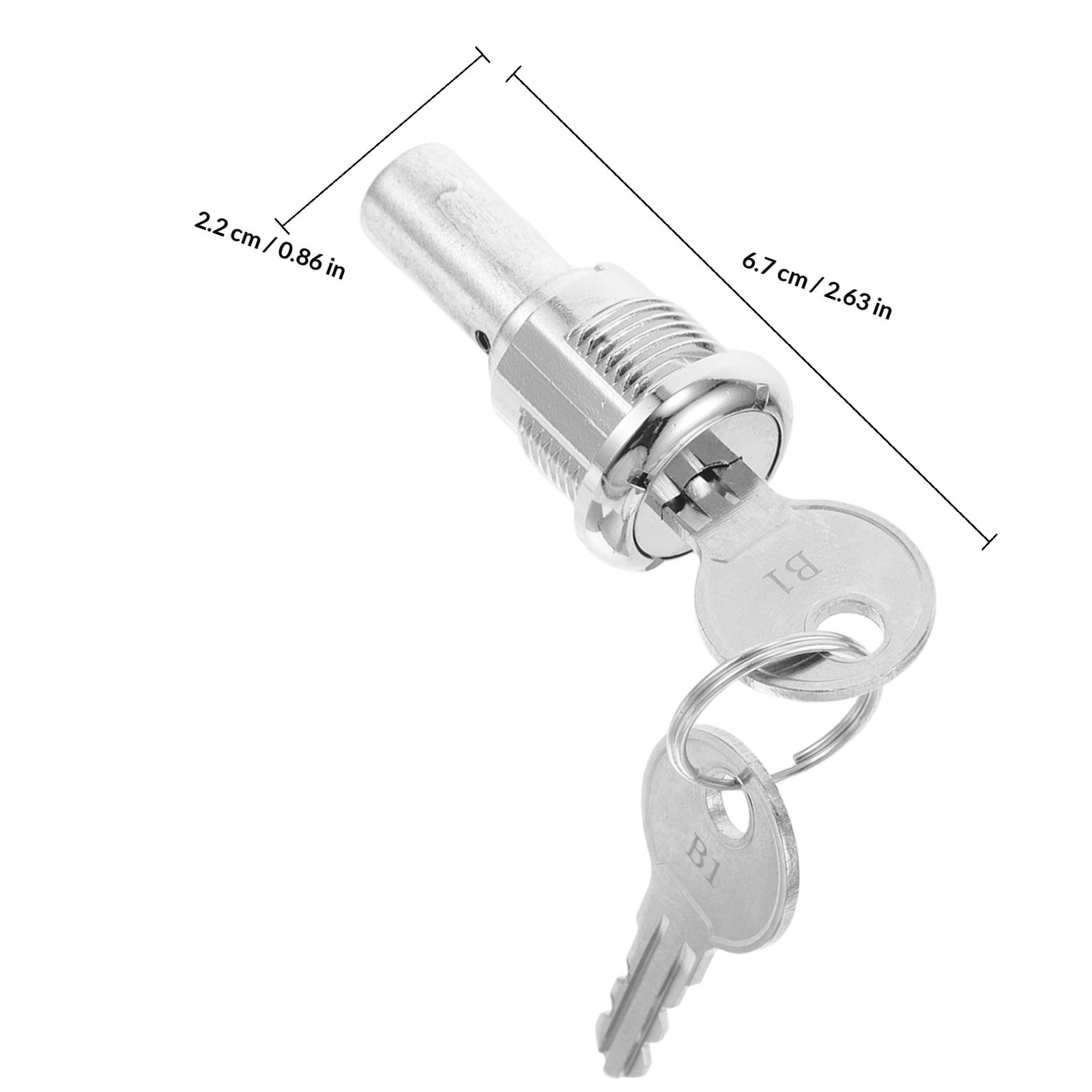1 Set Of Vending Machine Lock  - Bubble Gum Machine recension och pris
