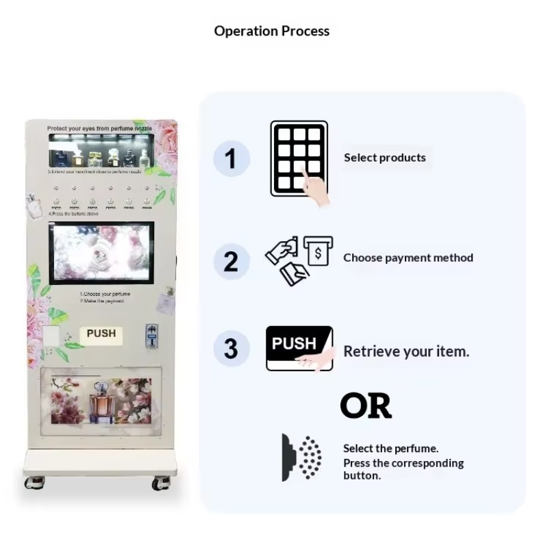 Perfume Spray Vending Machine  - Popcorn Vending Machine recension och pris