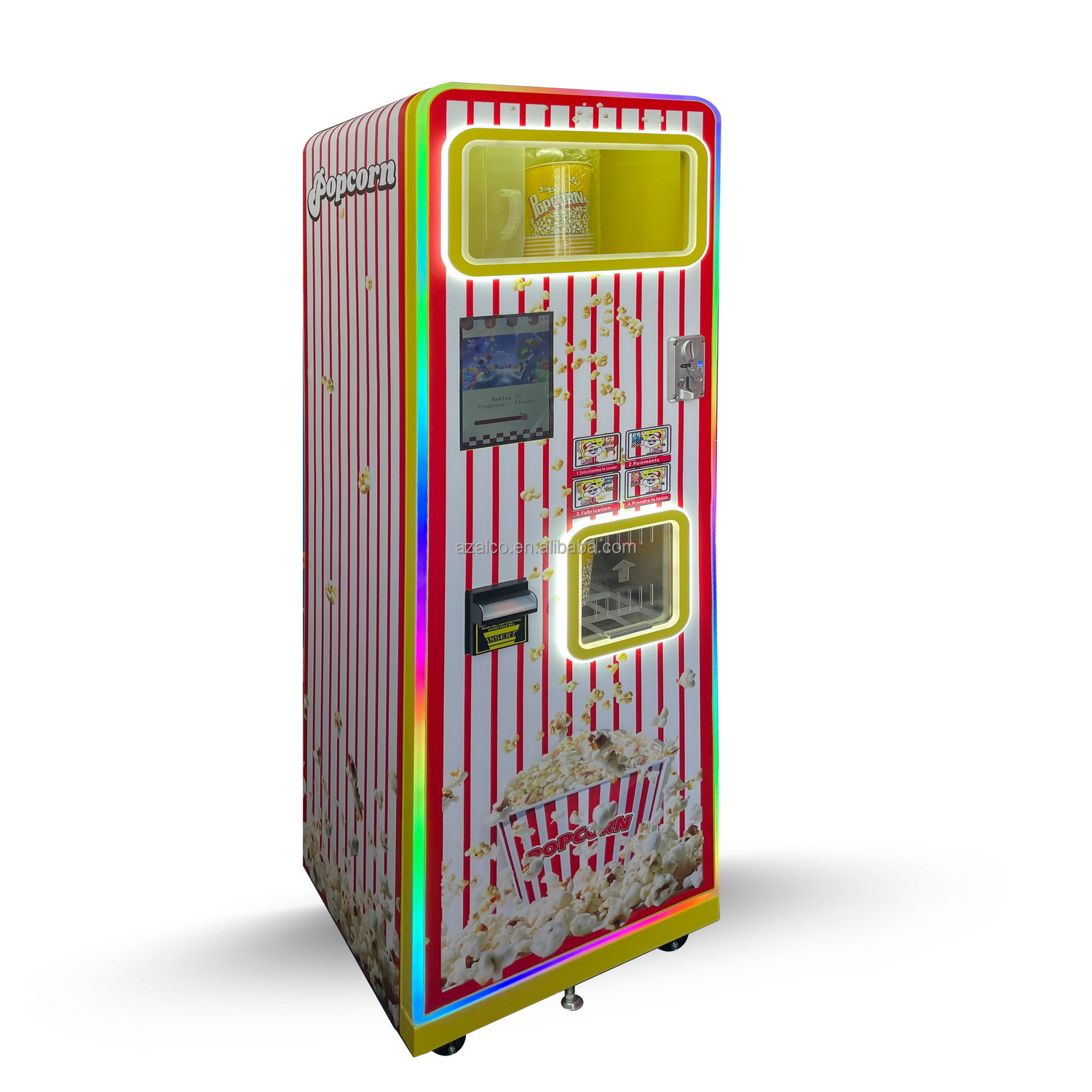 Two Flavors Commercial Popcorn - Popcorn Vending Machine recension och pris