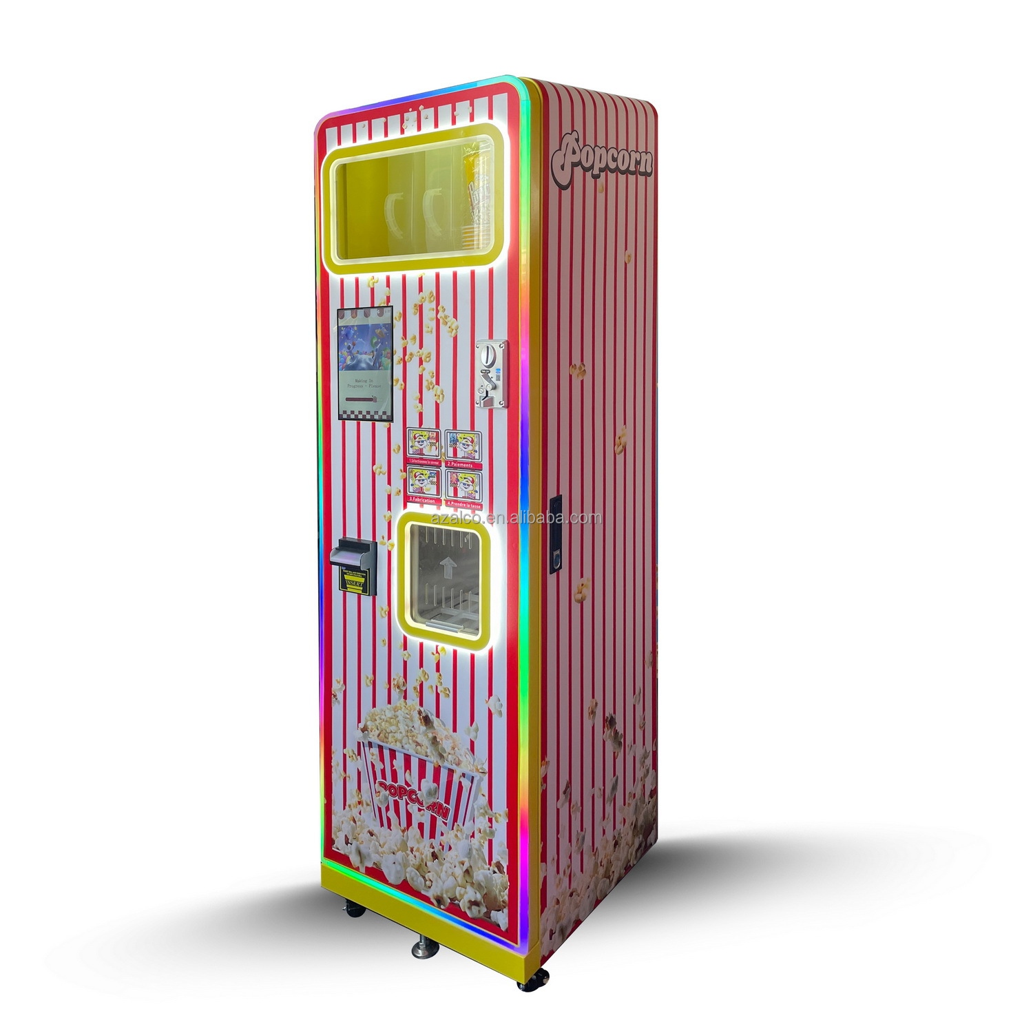 Two Flavors Commercial Popcorn - Popcorn Vending Machine recension och pris