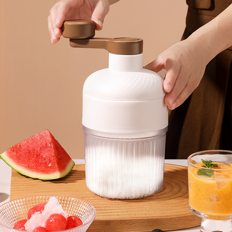 Portable Manual Shaved Ice Mak - Slushie Machine Vending recension och pris