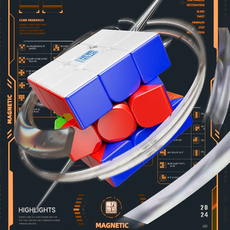 MOYU Meilong 3M V2 3X3 UV Magn - Arcade Z recension och pris