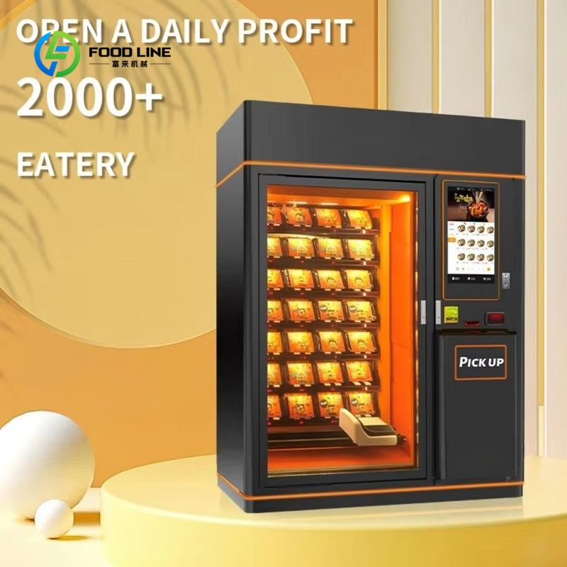 Customized Hot Food Vending Ma - Popcorn Vending Machine recension och pris