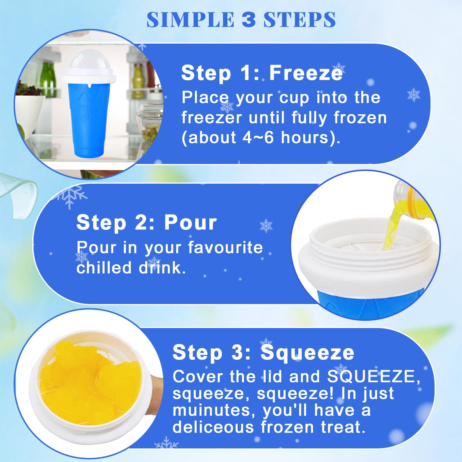 Slushie Cup DIY Magic Slushy M - Slushie Machine Vending recension och pris