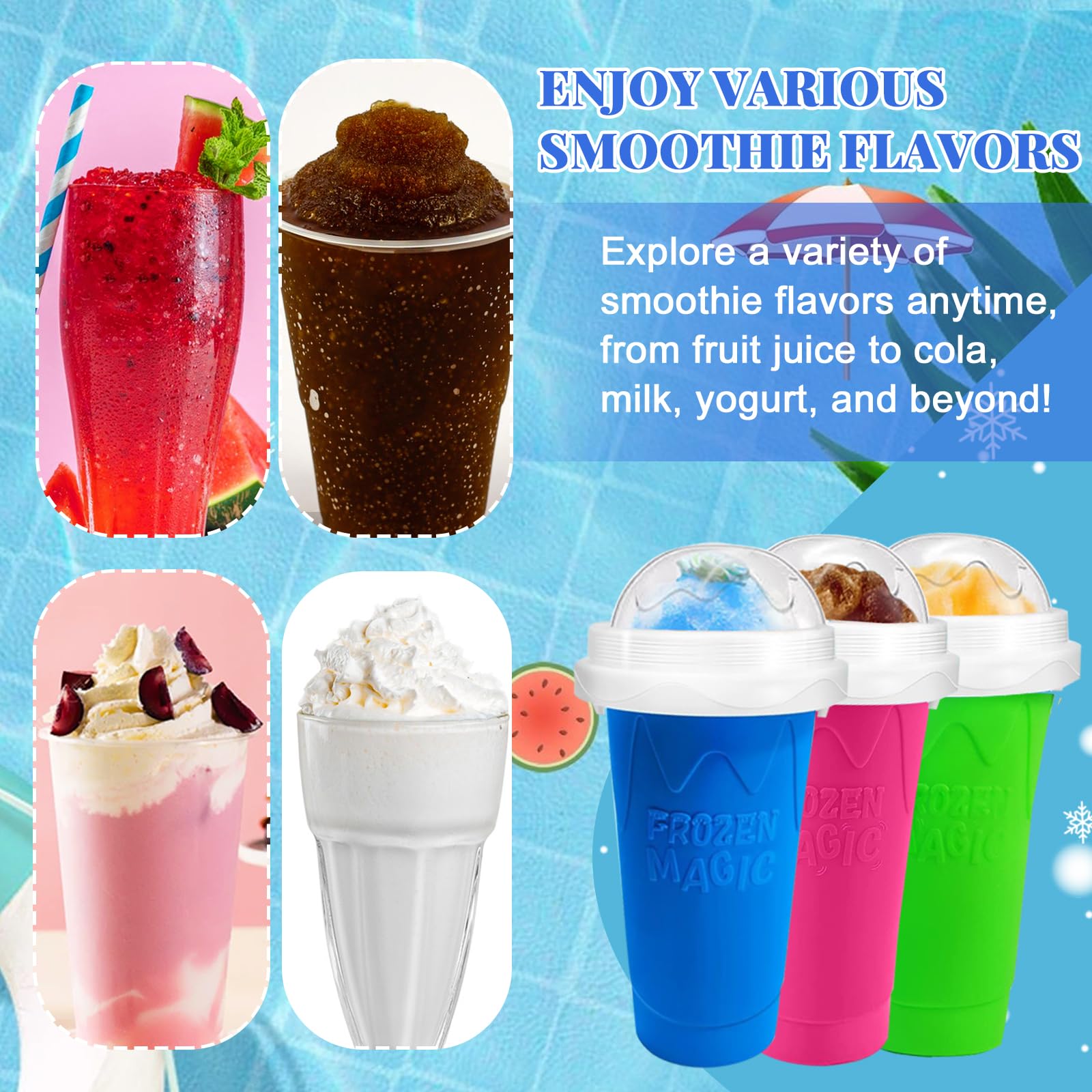 Slushie Cup DIY Magic Slushy M - Slushie Machine Vending recension och pris
