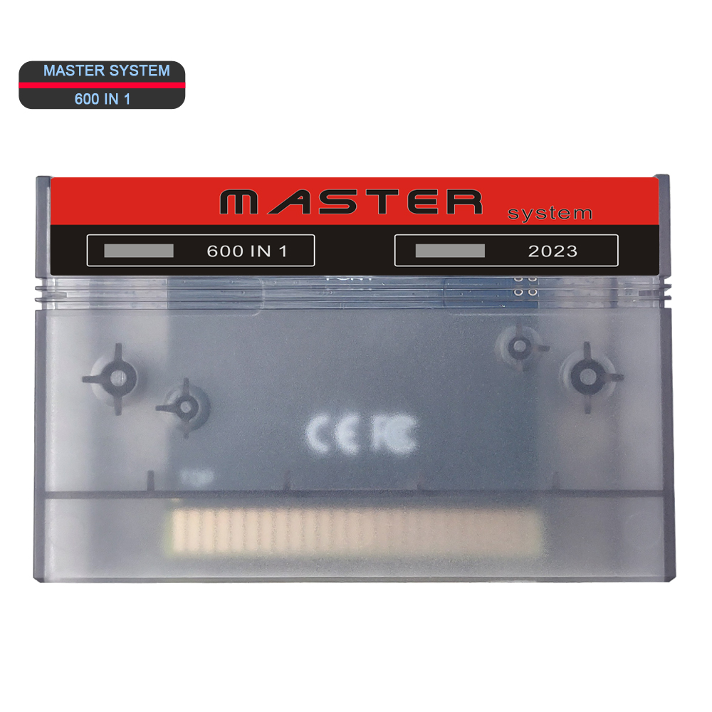 Master system game box 600 in  - Arcade Quest recension och pris