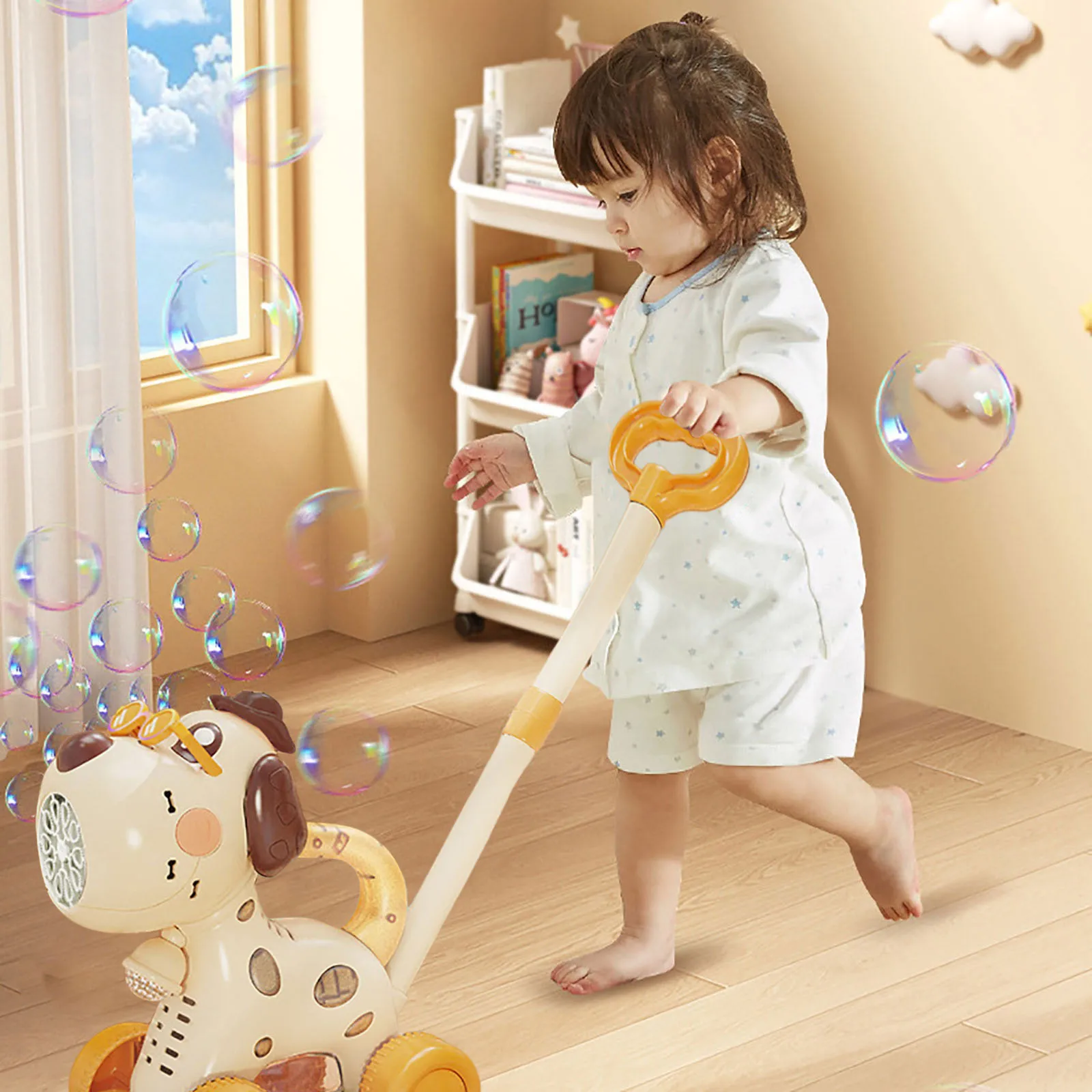 Dog Bubble Walker Toys Outdoor - Bubble Gum Machine recension och pris