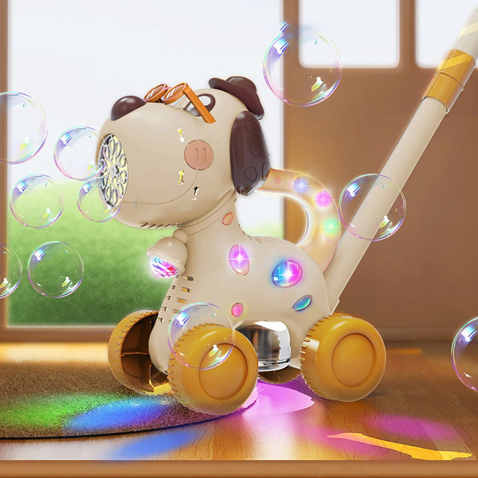 Dog Bubble Walker Toys Outdoor - Bubble Gum Machine recension och pris