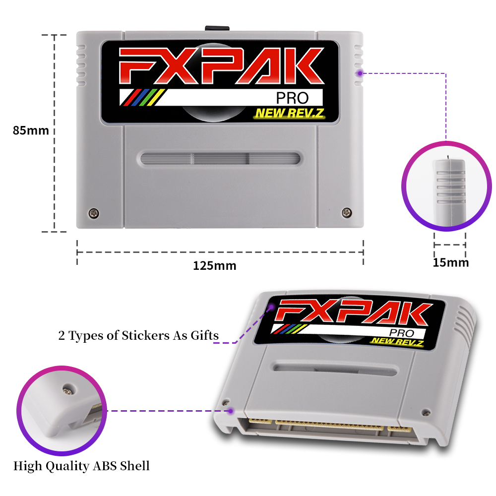 Latest FXPAK Rev. Z  Version P - Arcade Z recension och pris