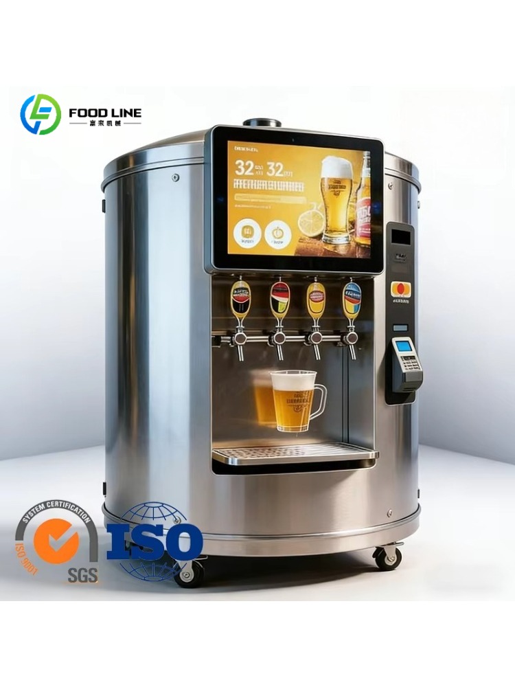 Self-Service Metal Beer Vendin - Popcorn Vending Machine recension och pris