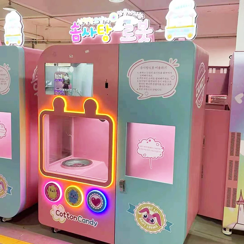 High Quality Cotton Candy Vend - Popcorn Vending Machine recension och pris