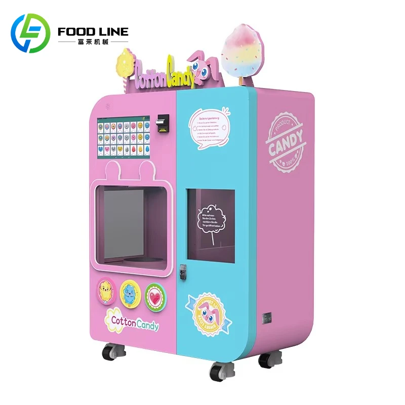 High Quality Cotton Candy Vend - Popcorn Vending Machine recension och pris