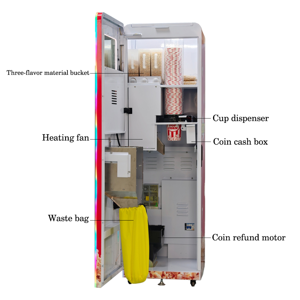 Professional Custom Commercial - Popcorn Vending Machine recension och pris
