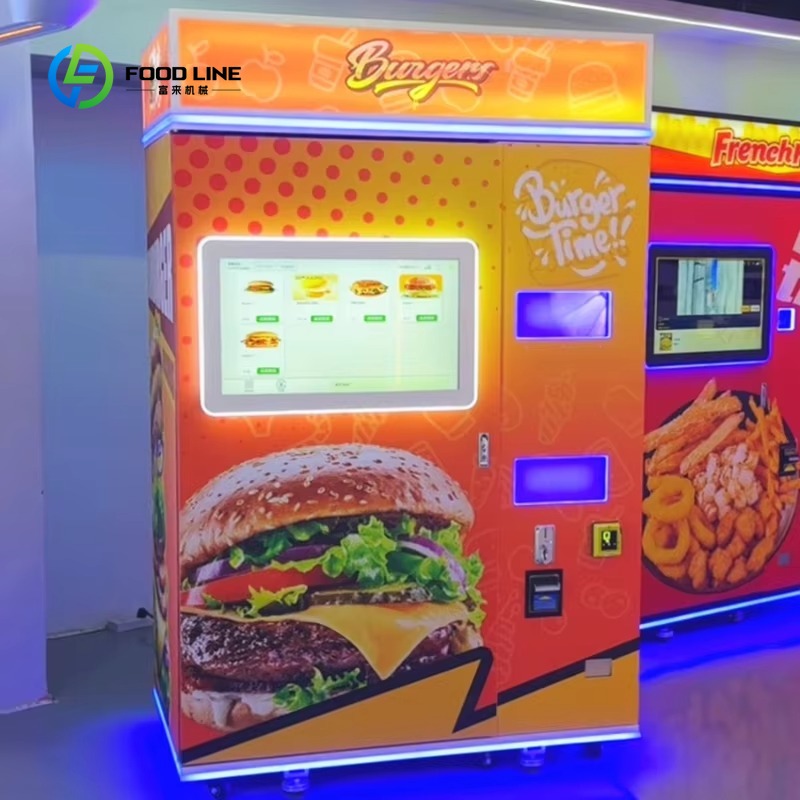 Customized Automatic Burger Ma - Popcorn Vending Machine recension och pris