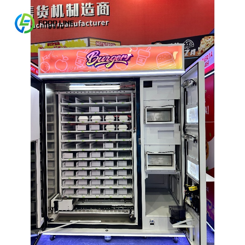 Customized Automatic Burger Ma - Popcorn Vending Machine recension och pris