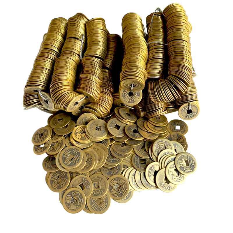 100Pcs Chinese Copper Coins Cr - Arcade Game Coin recension och pris