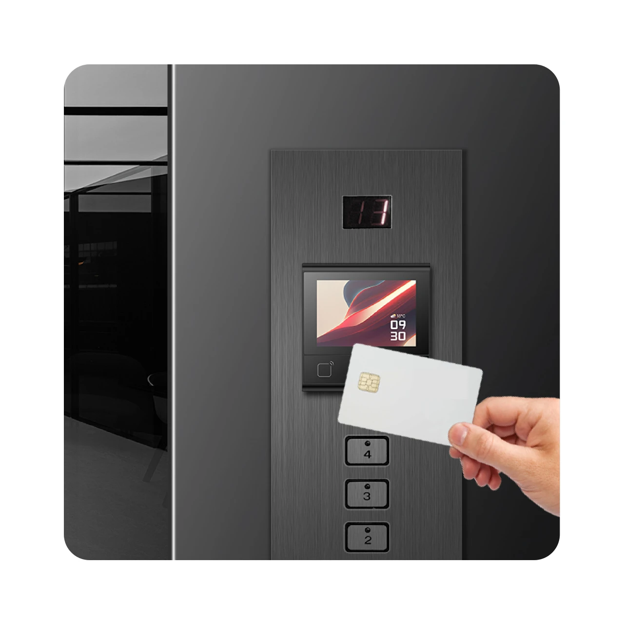 DW200 Ethernet Access Control  - Nfc Card Reader Vending recension och pris