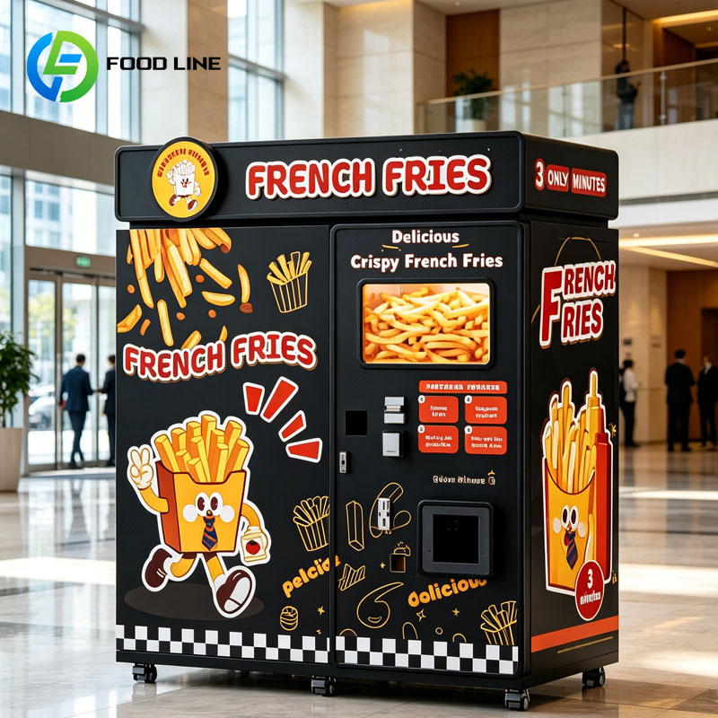 Fully Automatic Potato Fries V - Popcorn Vending Machine recension och pris