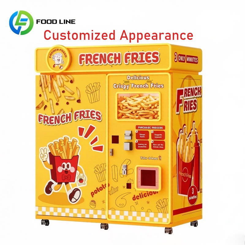 Fully Automatic Potato Fries V - Popcorn Vending Machine recension och pris