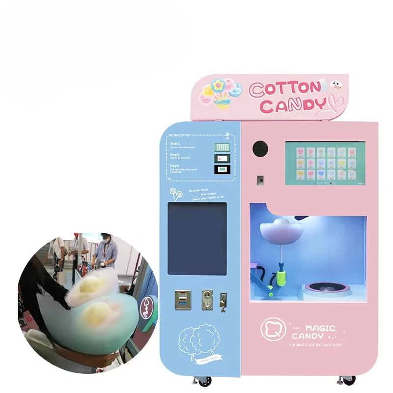 Customized Cotton Candy Vendin - Candy Vending Machine recension och pris