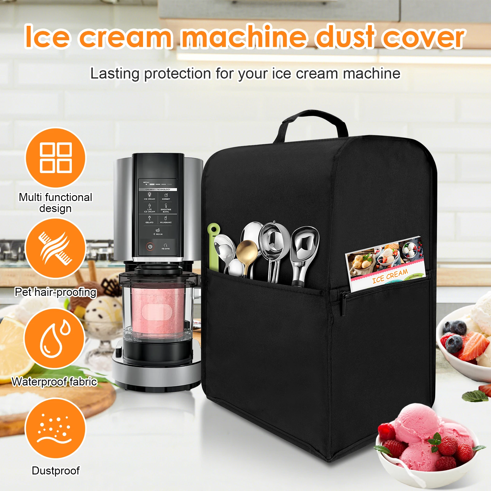 Waterproof Ice Cream Maker Pro - Slushie Machine Vending recension och pris