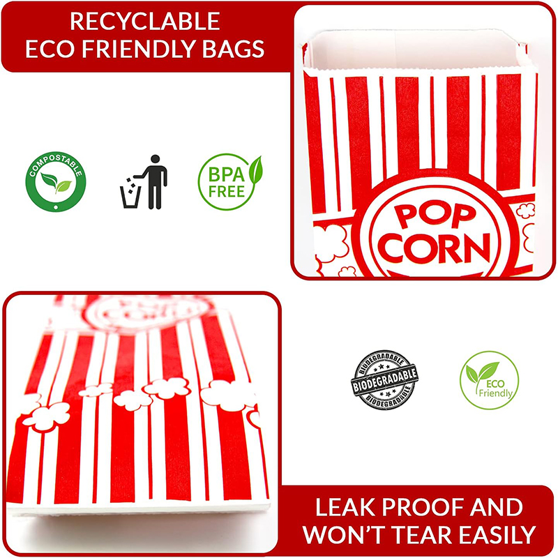 Paper Popcorn Bags Pop Corner  - Popcorn Vending Machine recension och pris